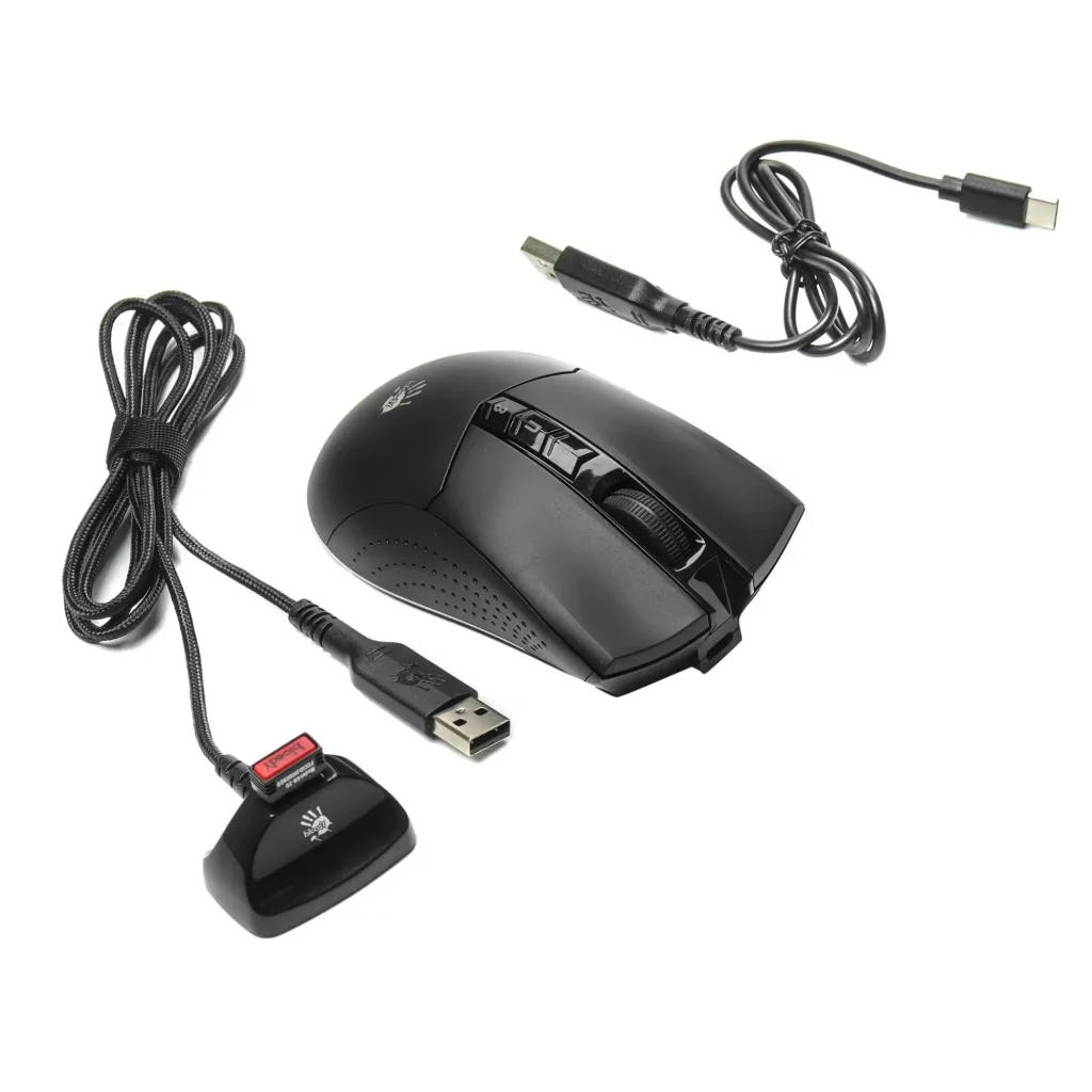 Миша бездротова A4Tech Bloody R90 Plus Black UA