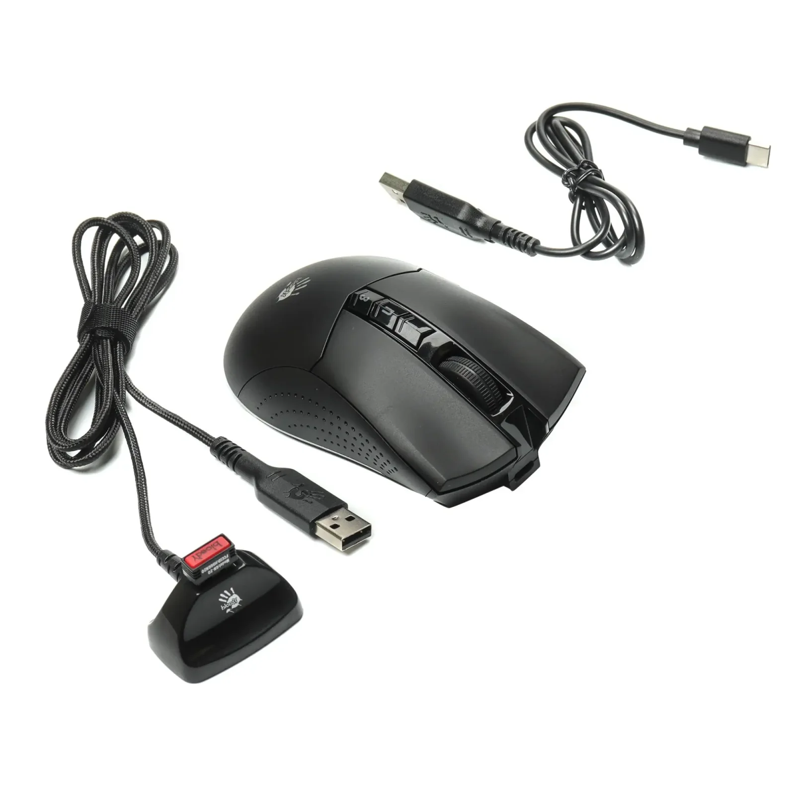 Миша бездротова Bloody R90 Plus Black UA