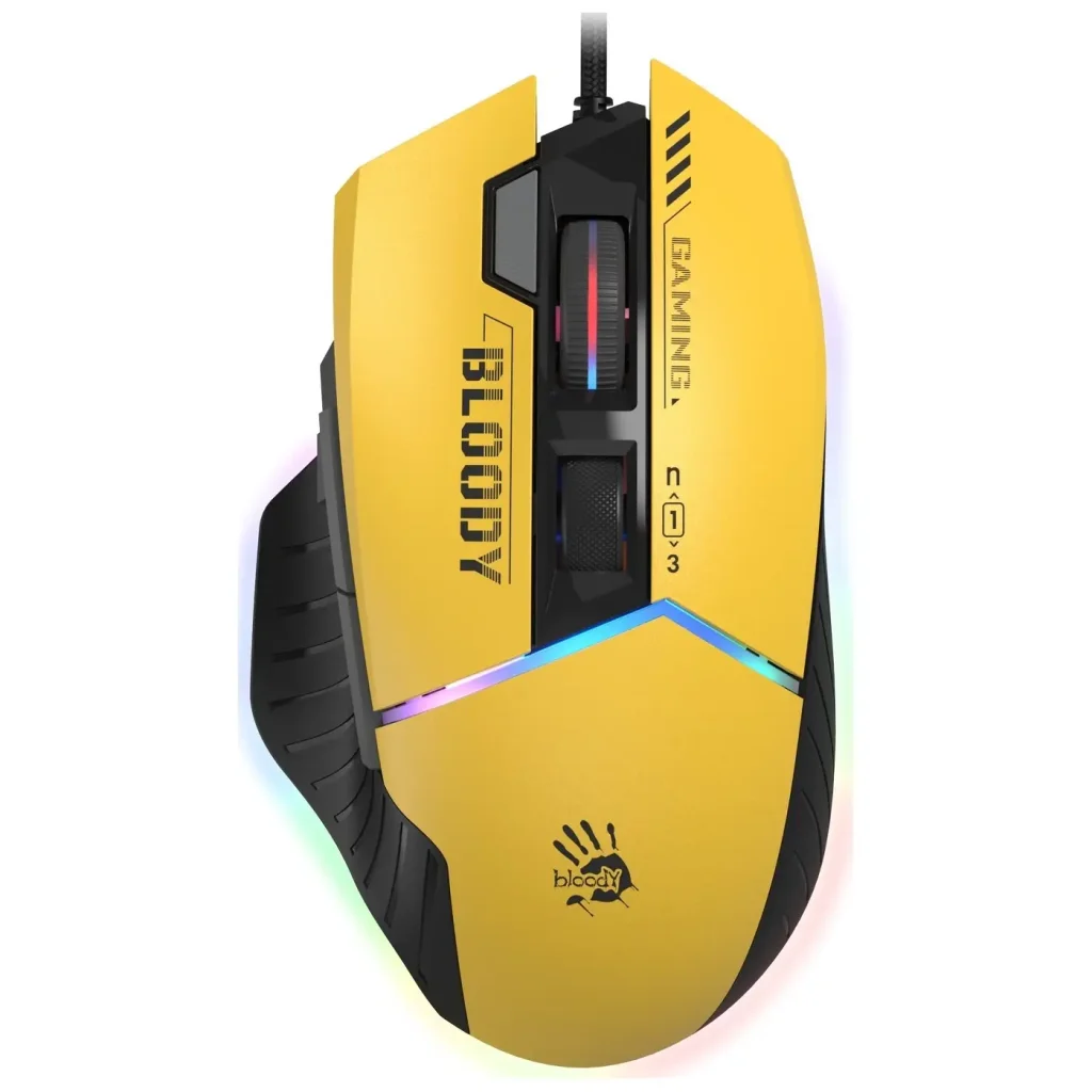 Мышь A4Tech Bloody W95 Max Sports Lime UA