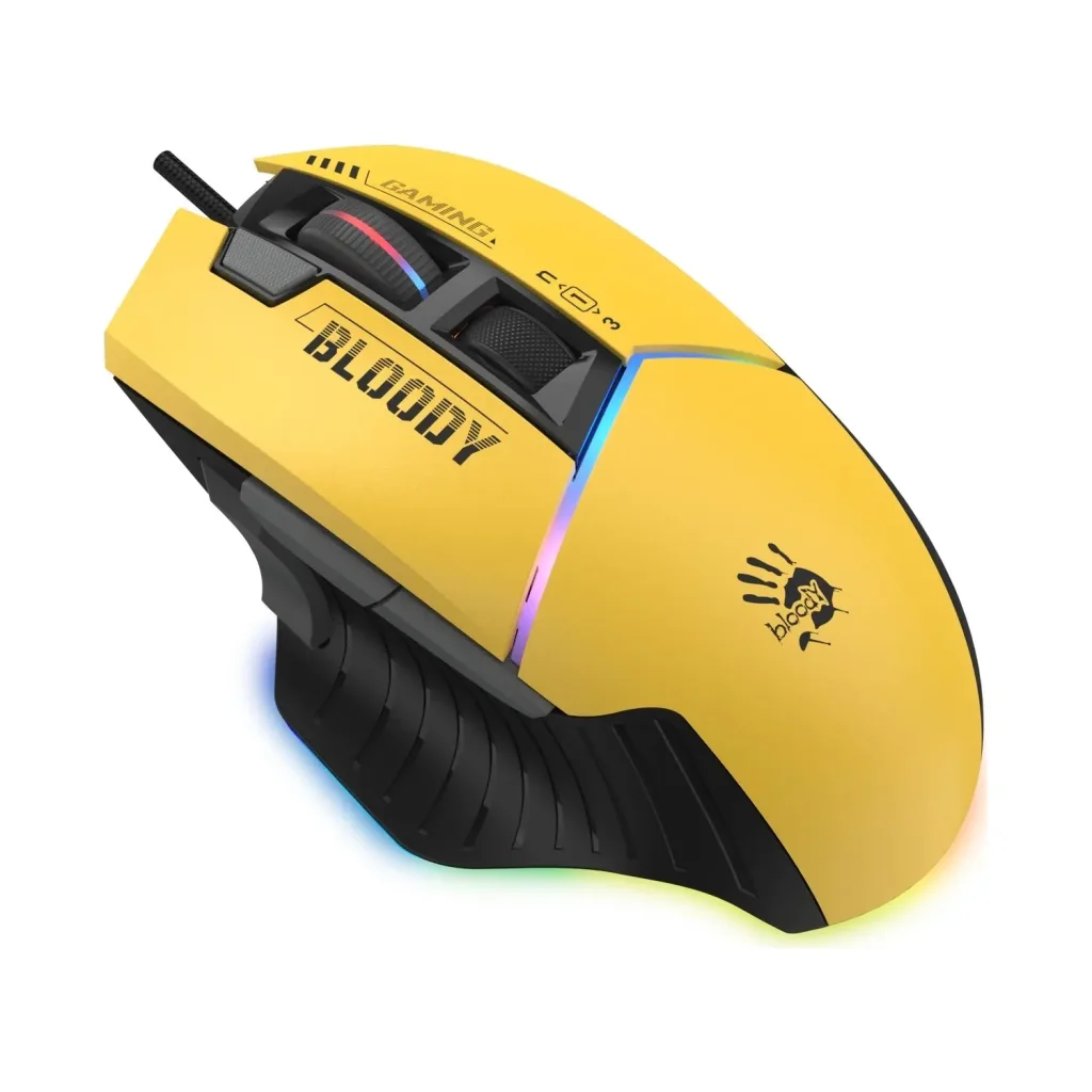 Мышь A4Tech Bloody W95 Max Sports Lime UA