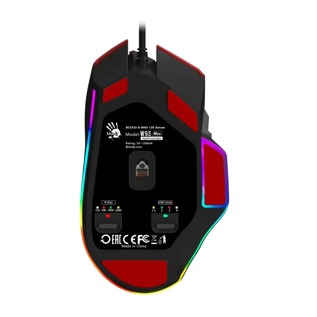 Мышь A4Tech Bloody W95 Max Sports Red UA