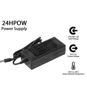 Блок живлення Mikrotik 24HPOW (24V, 2.5A, живлення для будь-яких RouterBOARD моделей) UA