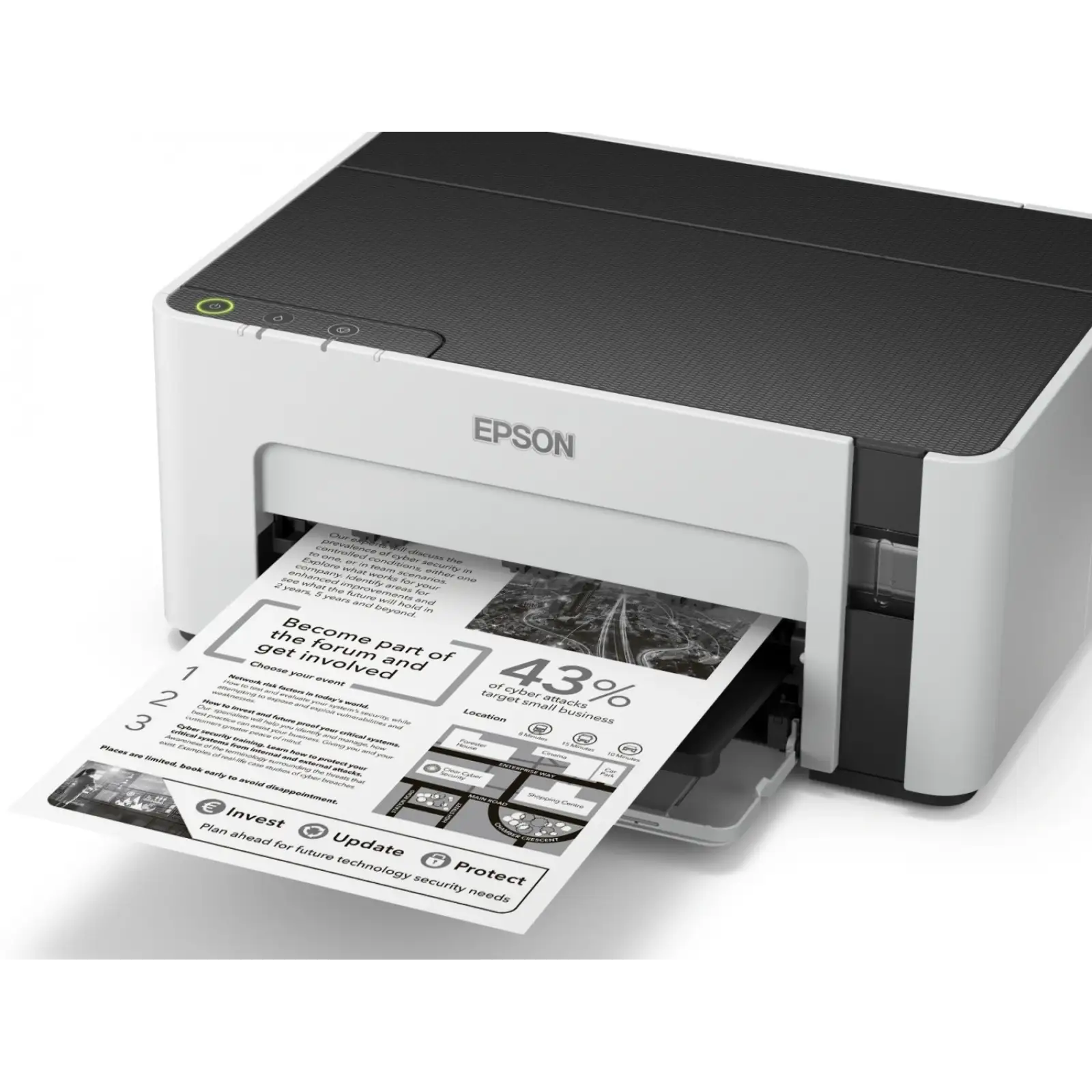 Принтер А4 Epson M1100 Фабрика печати (C11CG95405) UA