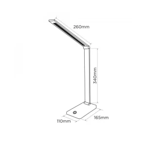 Настільна світлодіодна лампа ELM Rodeo 9W IP20 4000K (27-0004) UA