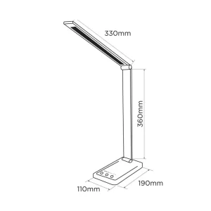 Настольная светодиодная лампа ELM Rodeo Primo 10W IP20 3000-6000K (27-0003) UA