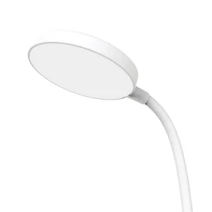 Настольна лампа LED ColorWay Flexible & Clip 2 із вбудованим акумулятором біла (CW-DL10FCB-W) UA