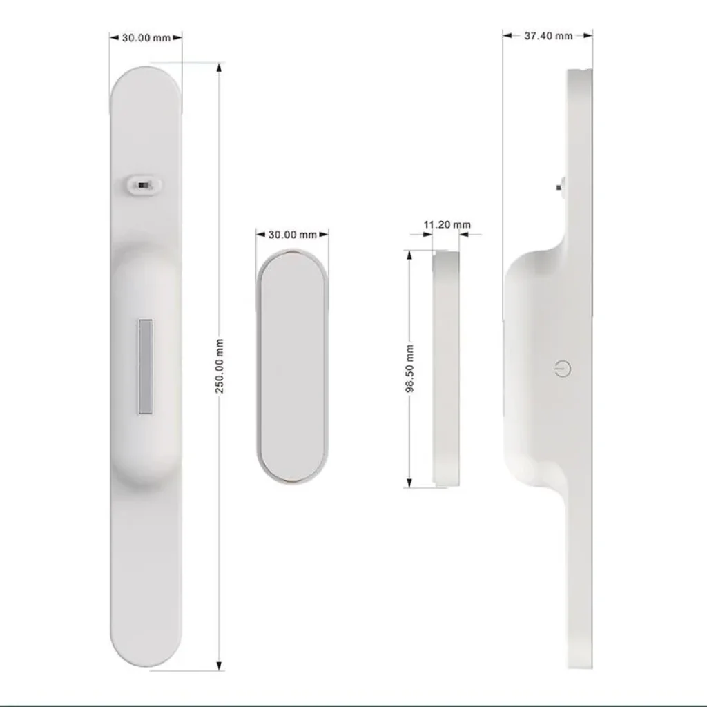 Настольна лампа LED ColorWay Magnetic Multi-Functional із вбудованим акумулятором біла (CW-DL11MMB-W) UA