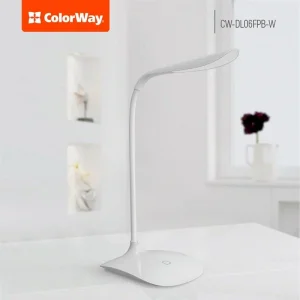 Настільна лампа LED ColorWay CW-DL06FPB-W White UA