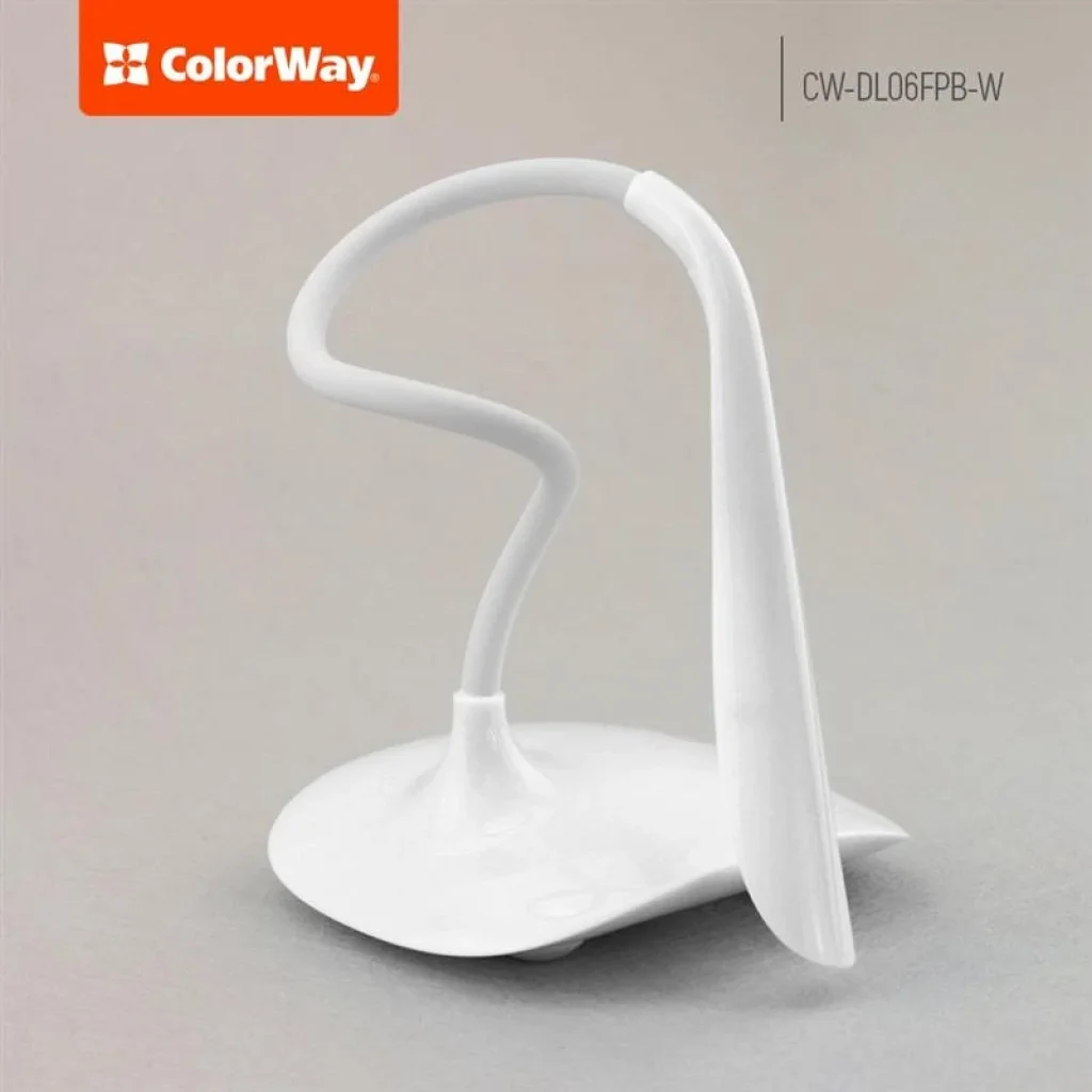 Настільна лампа LED ColorWay CW-DL06FPB-W White UA