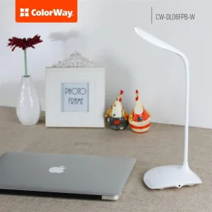Настільна лампа LED ColorWay CW-DL06FPB-W White UA
