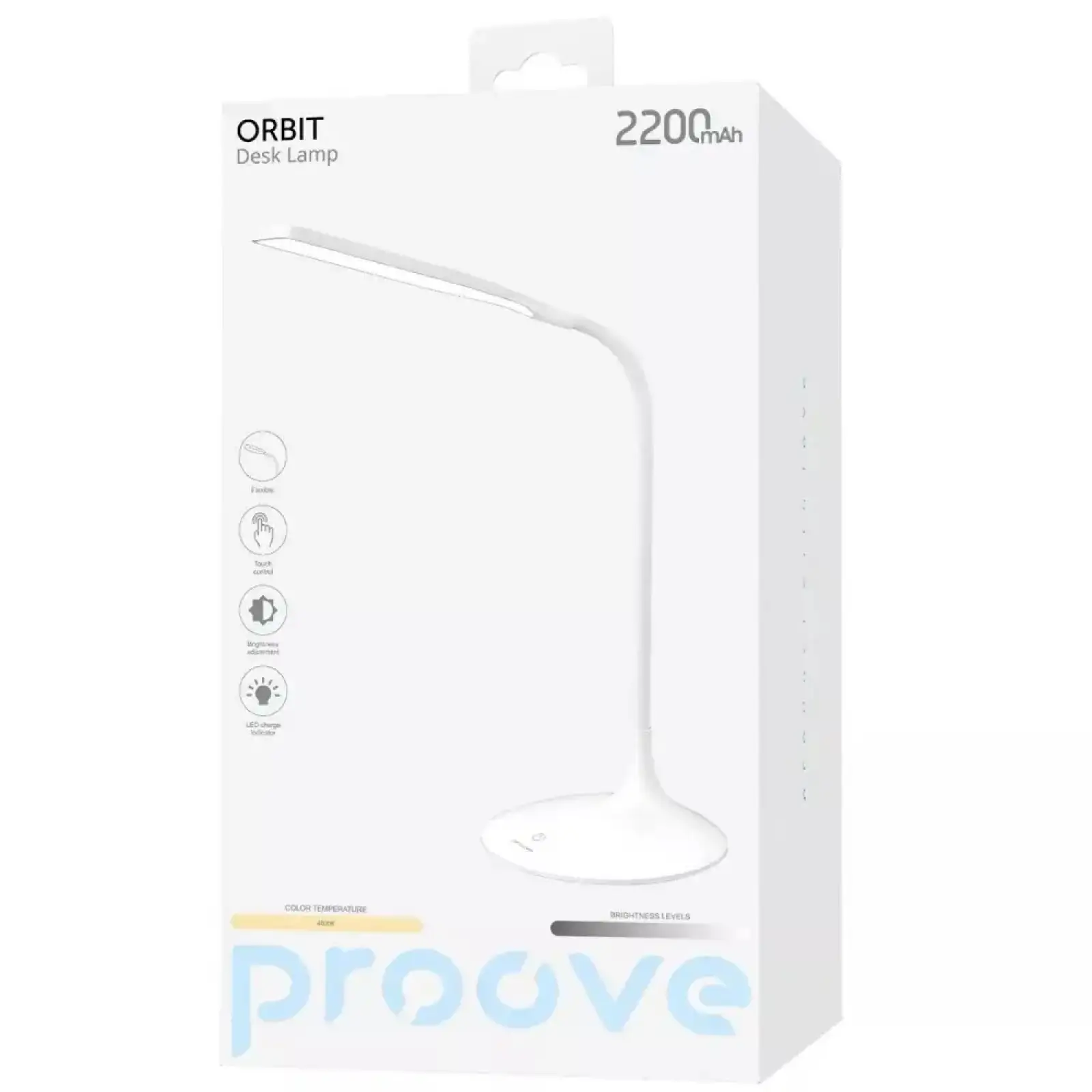 Настольная лампа LED Proove Orbit White (DLMP07002002) UA
