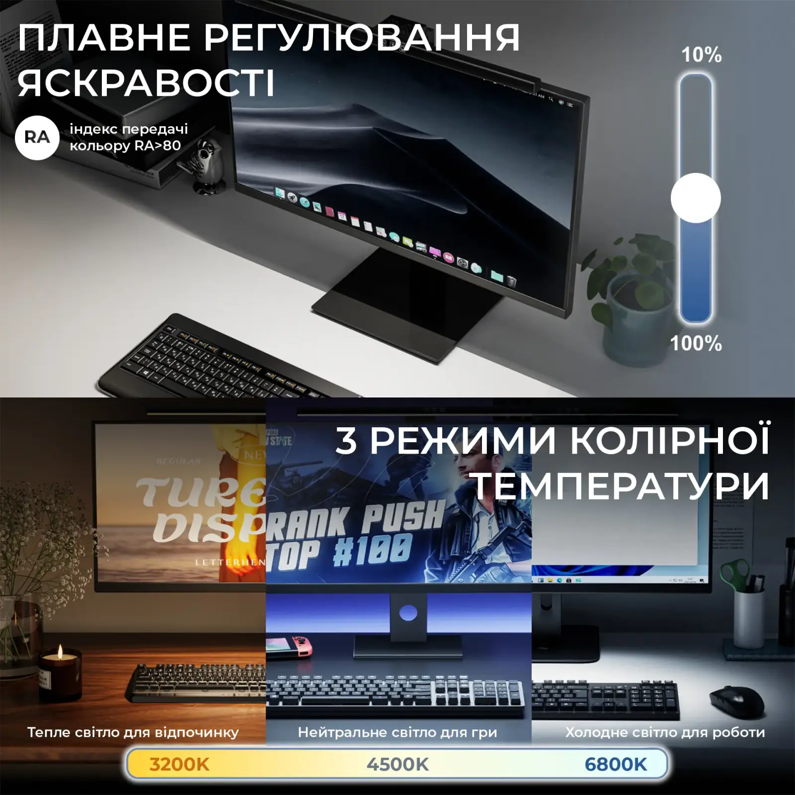 Лампа на монитор OfficePro SL050B UA