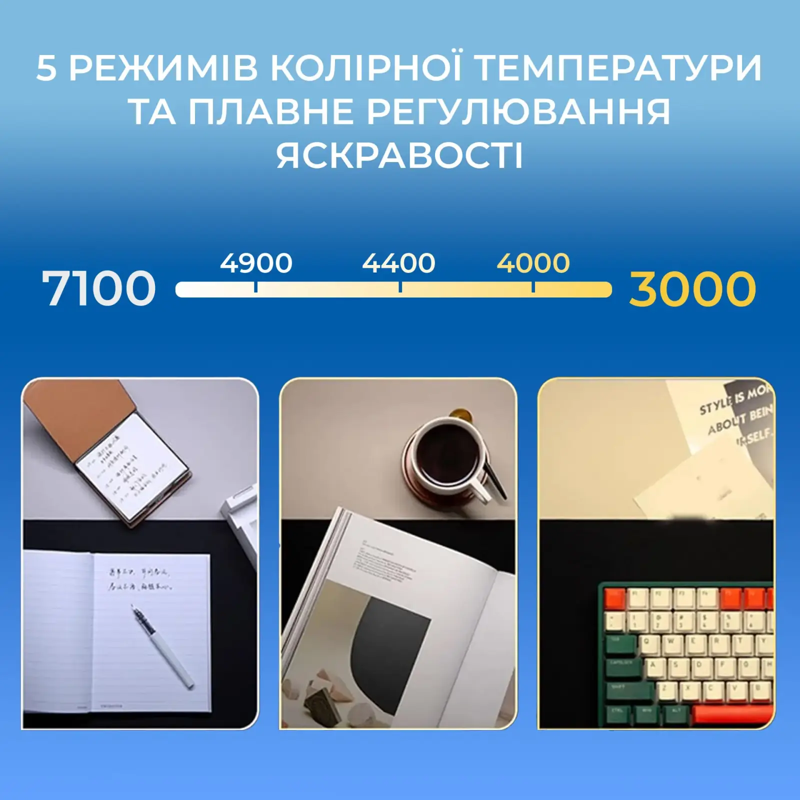 Лампа на монитор OfficePro SL121B UA