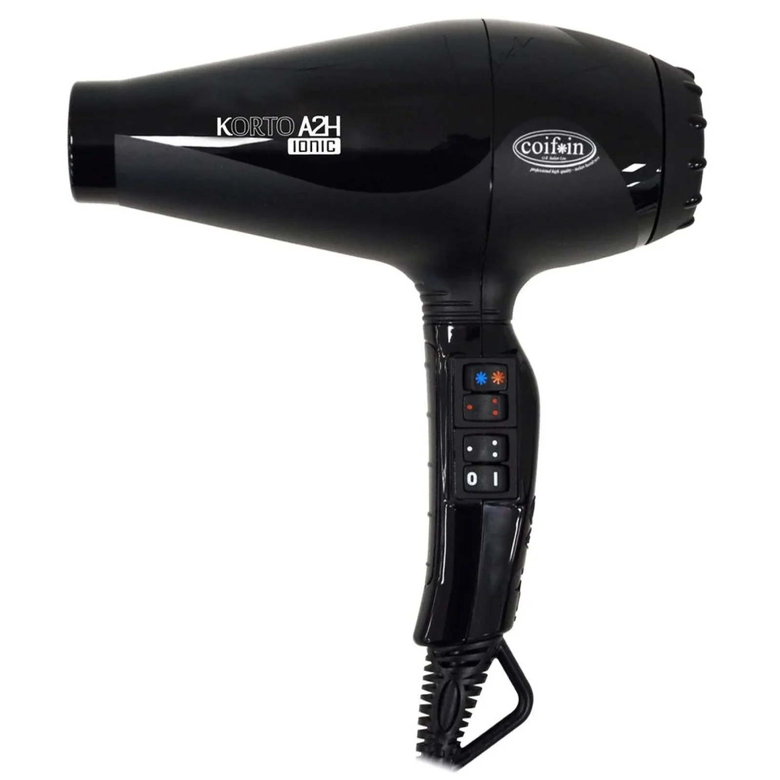 Фен Coifin Korto A2H Ion Black, Korto A2H Ion Black (67591) UA