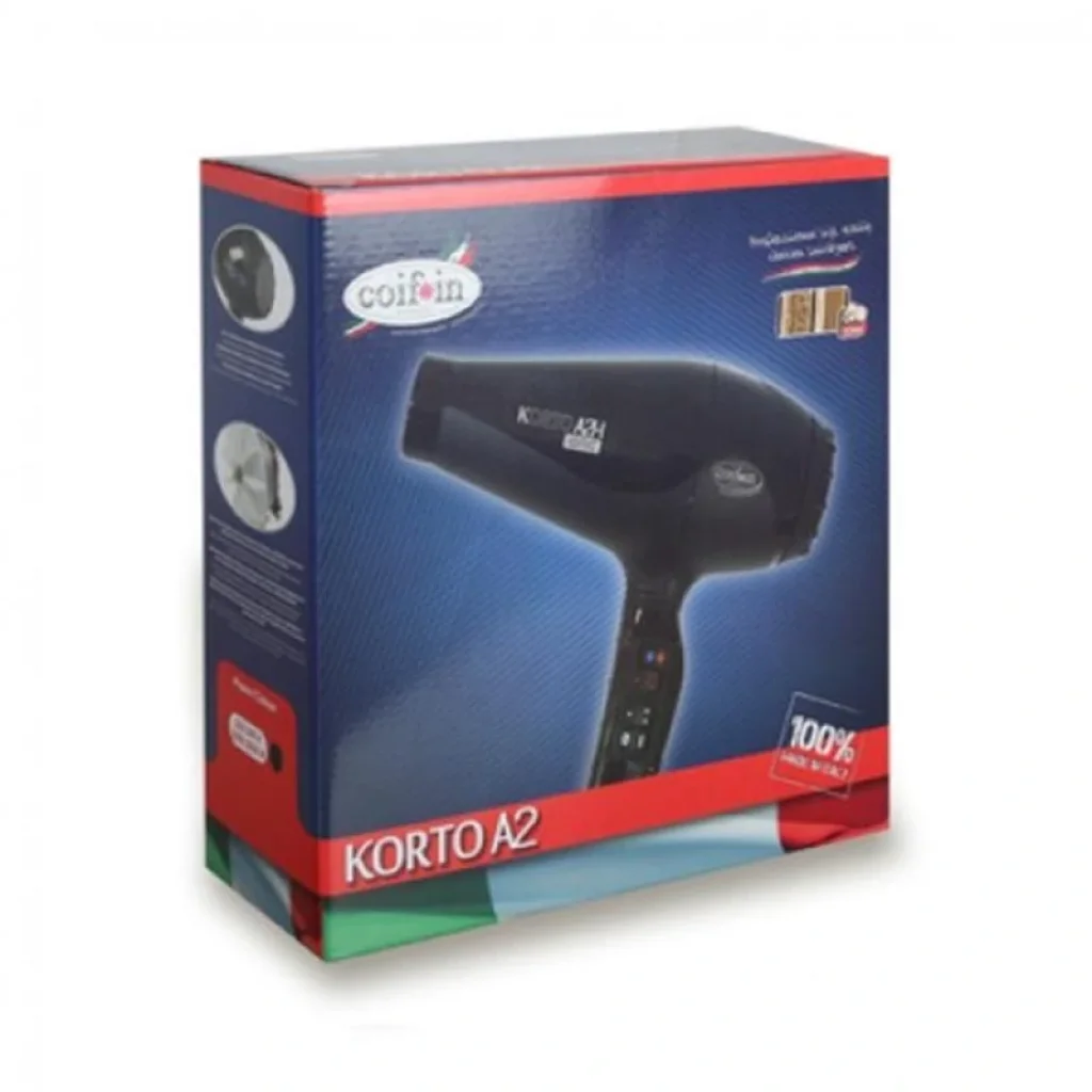 Фен Coifin Korto A2H Ion Black, Korto A2H Ion Black (67591) UA