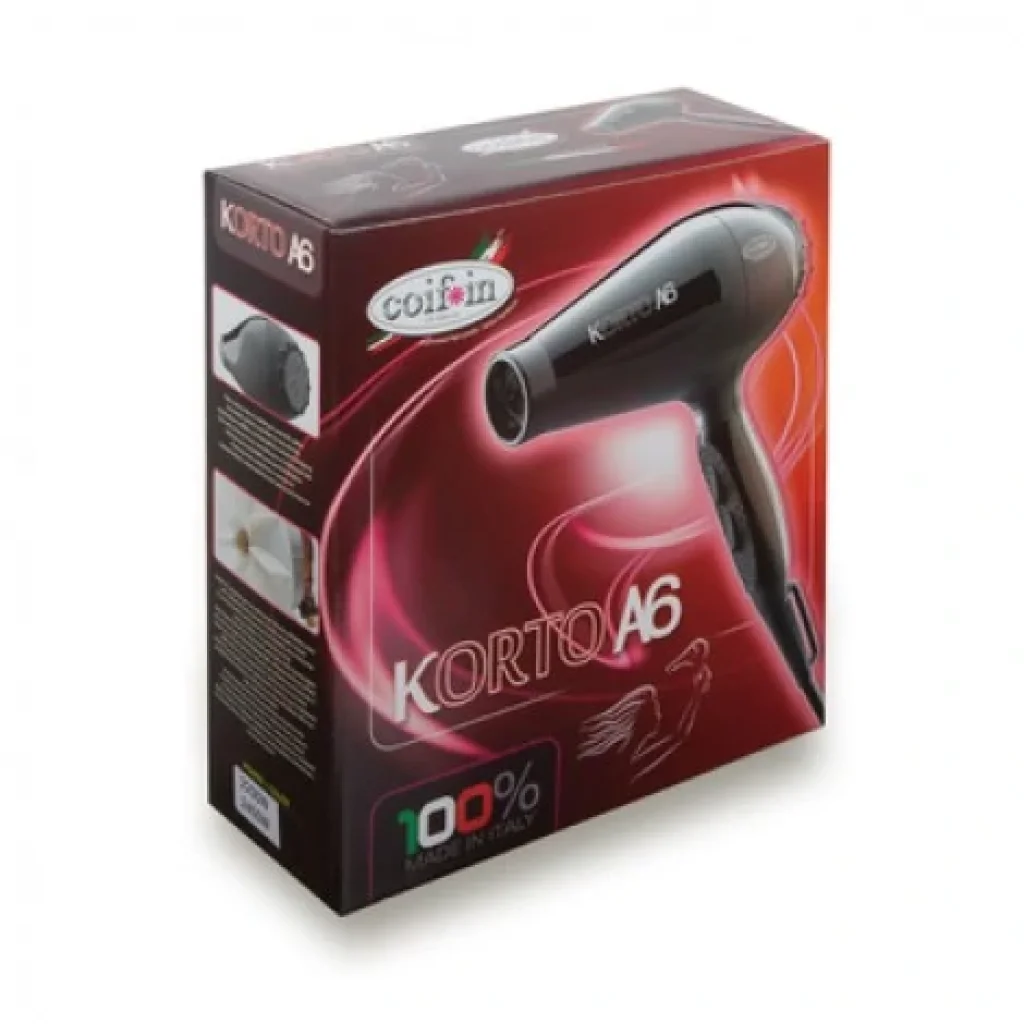 Фен Coifin Korto A6R Black, Korto A6R Black (67586) UA