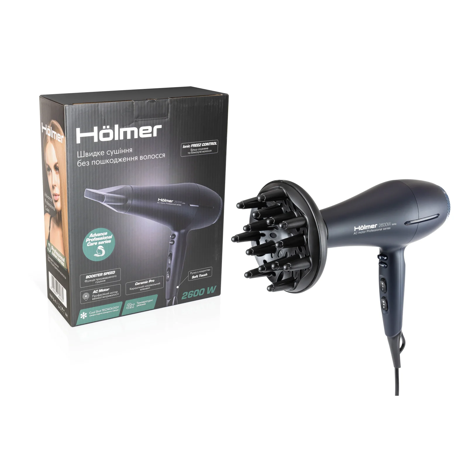 Фен Holmer HHD-260I Pro UA