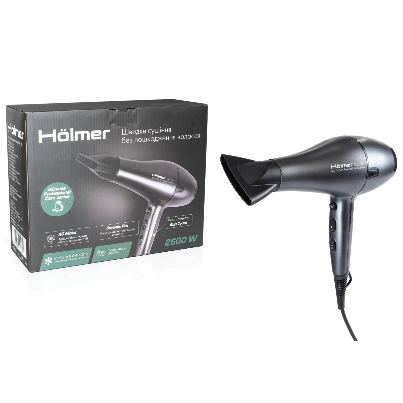 Фен Holmer HHD-261 Pro UA