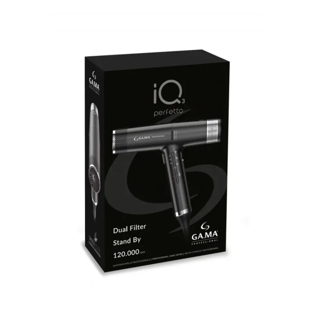 Фен Ga.Ma IQ3 Black (PH6080.BK) UA