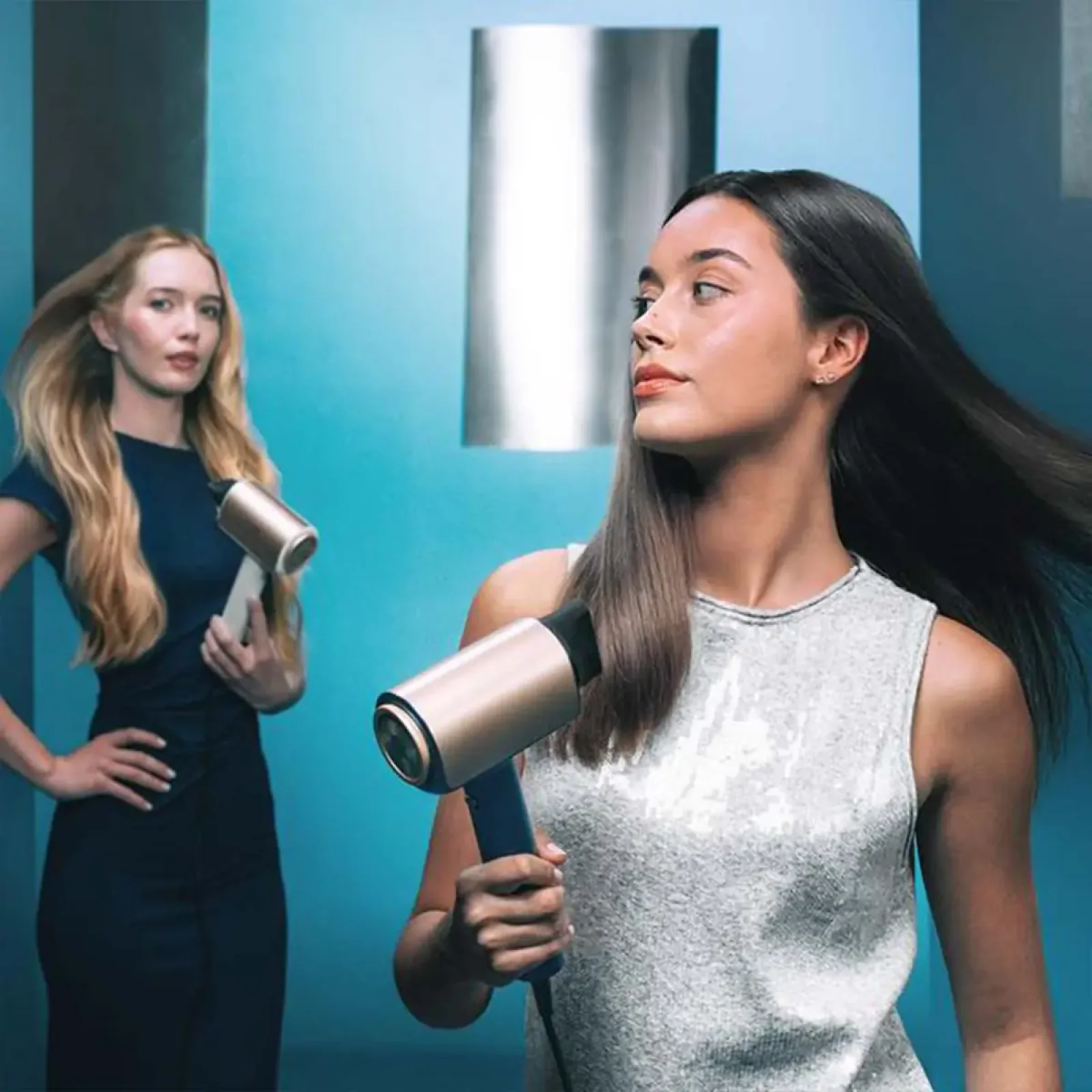 Фен Cecotec DryGlam Nano Plasma Champagne (A01_EU01_101438) UA