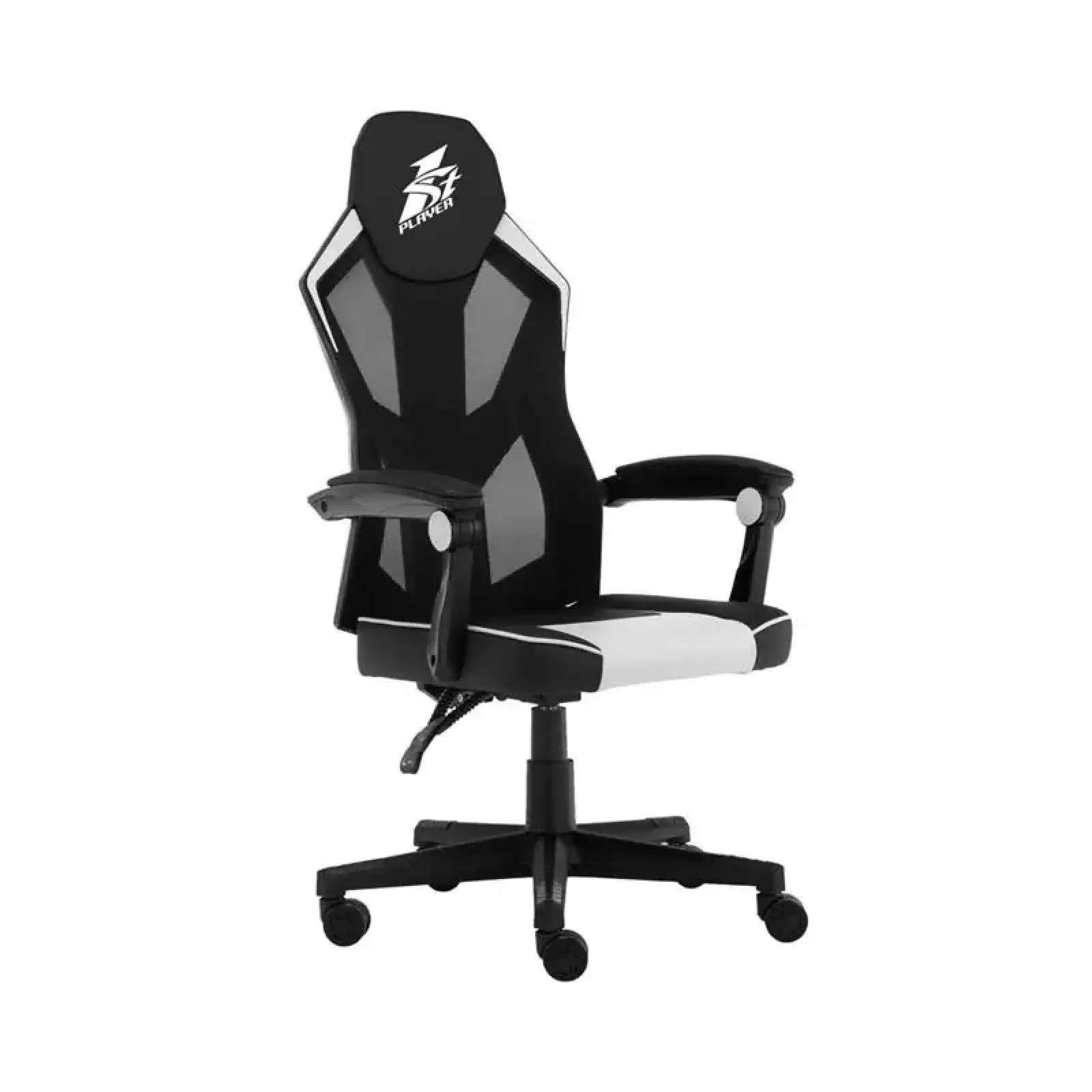 Крісло для геймерів 1stPlayer P01 Black White UA