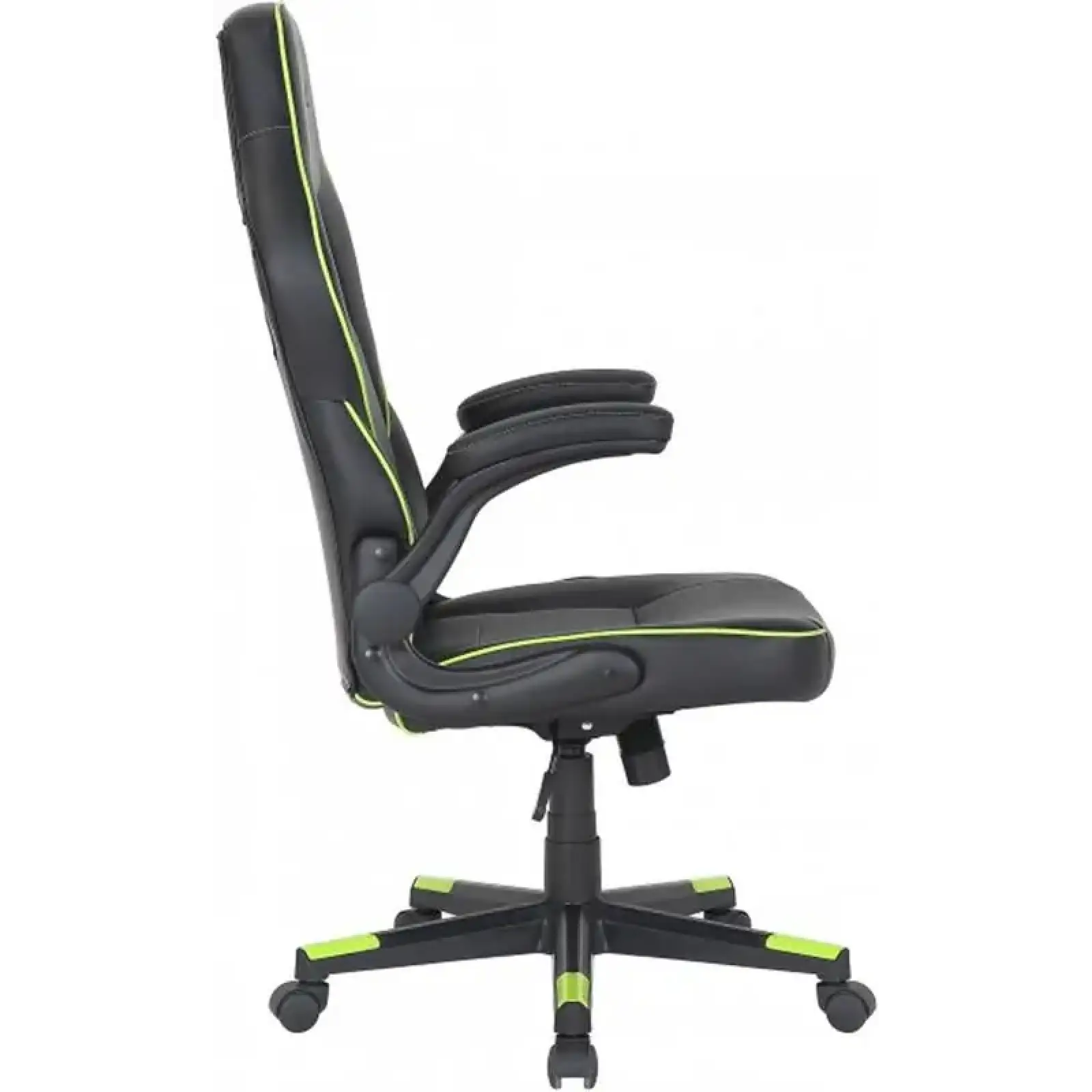 Крісло для геймерів 2E Gaming Hebi Black/Green (2E-GC-HEB-BK) UA