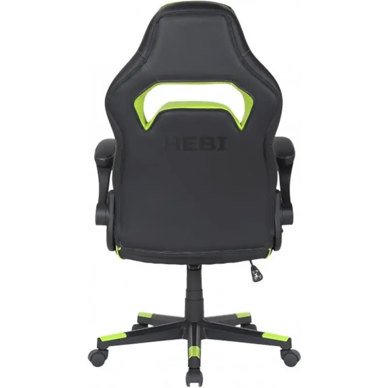 Крісло для геймерів 2E Gaming Hebi Black/Green (2E-GC-HEB-BK) UA