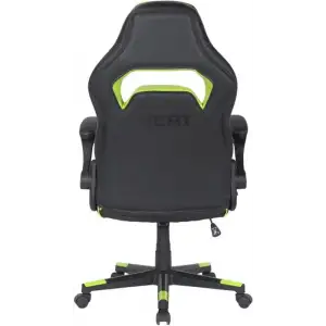 Крісло для геймерів 2E Gaming Hebi Black/Green (2E-GC-HEB-BK) UA