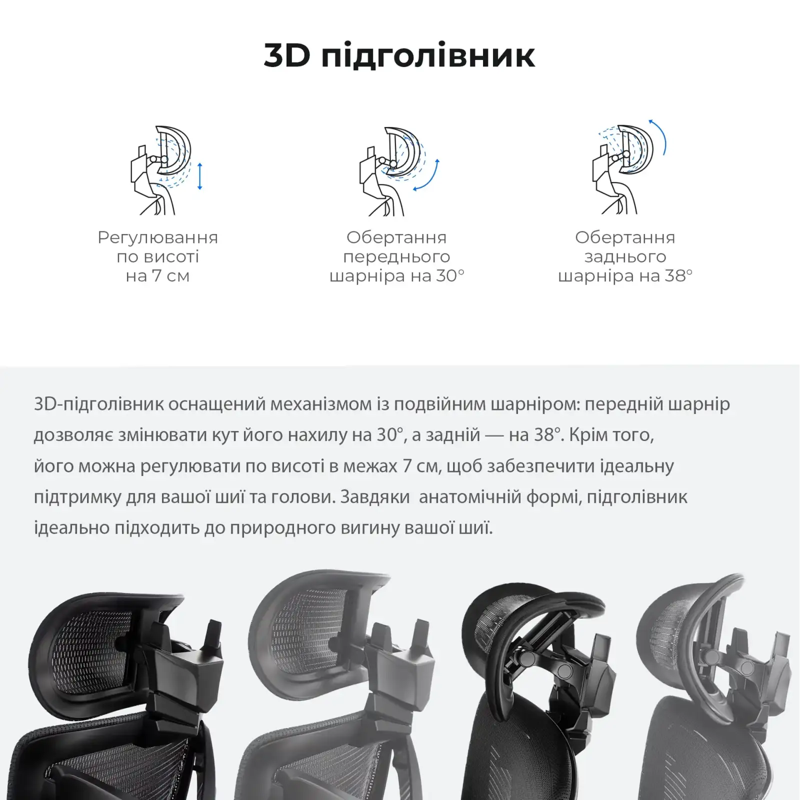 Крісло для геймерів Anda Seat X-Air Mega Size XL Mesh Space Black (AD-WY-01-BBB) UA