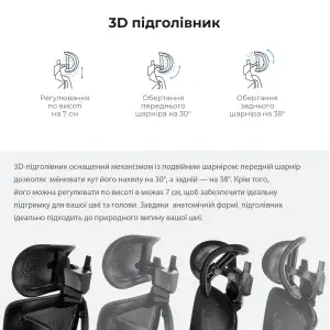 Крісло для геймерів Anda Seat X-Air Mega Size XL Mesh Space Black (AD-WY-01-BBB) UA