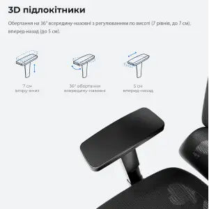 Крісло для геймерів Anda Seat X-Air Mega Size XL Mesh Space Black (AD-WY-01-BBB) UA