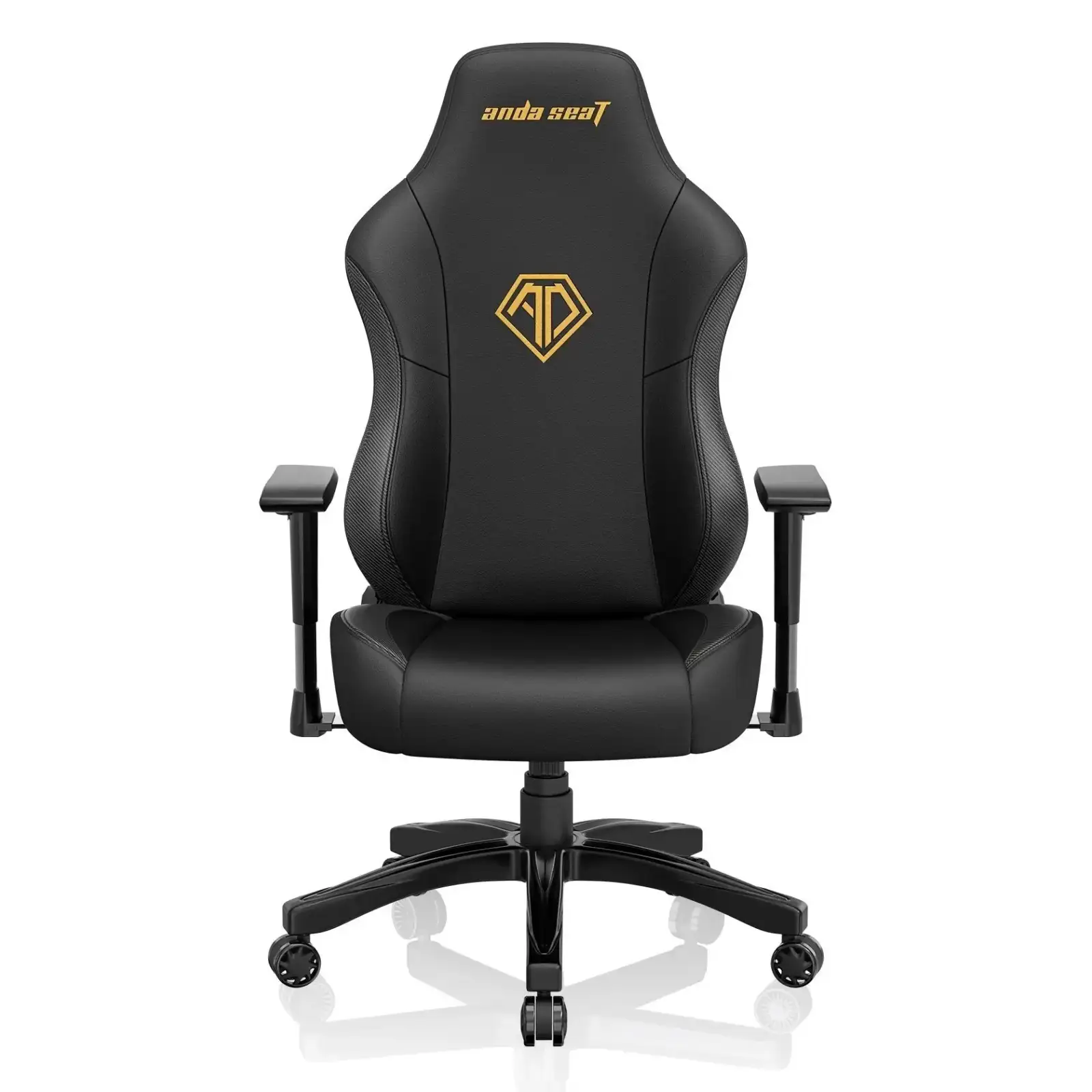 Кресло для геймеров Anda Seat Phantom 3 Size L Black/Gold (AD18Y-06-B-PV/C) UA