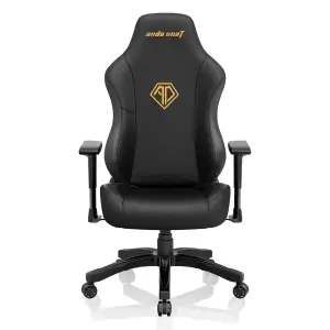 Кресло для геймеров Anda Seat Phantom 3 Size L Black/Gold (AD18Y-06-B-PV/C) UA