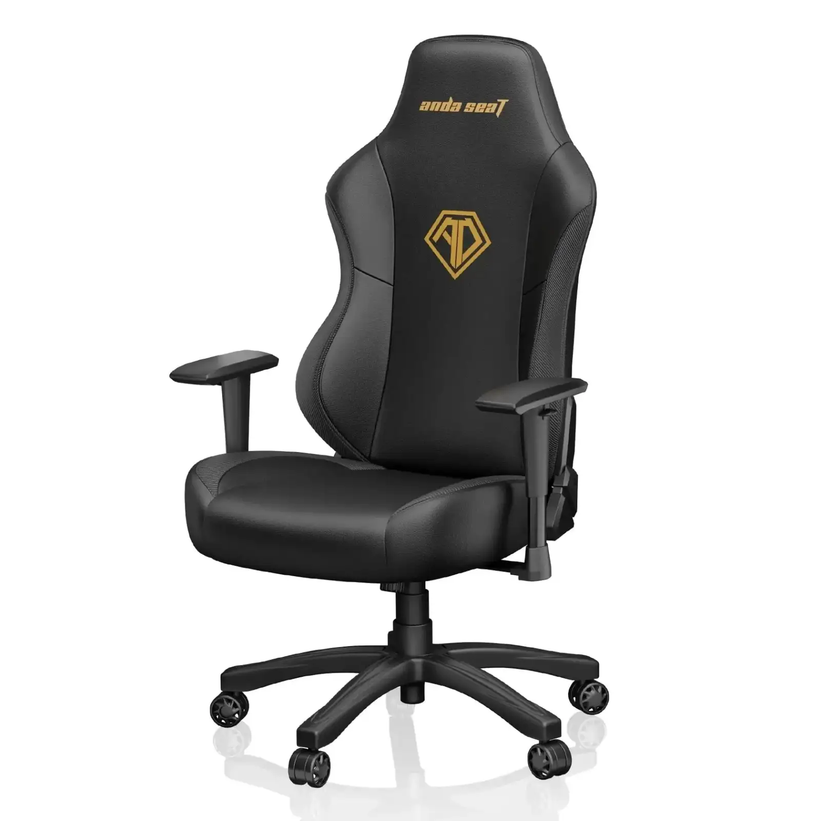 Кресло для геймеров Anda Seat Phantom 3 Size L Black/Gold (AD18Y-06-B-PV/C) UA