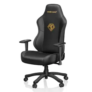 Кресло для геймеров Anda Seat Phantom 3 Size L Black/Gold (AD18Y-06-B-PV/C) UA