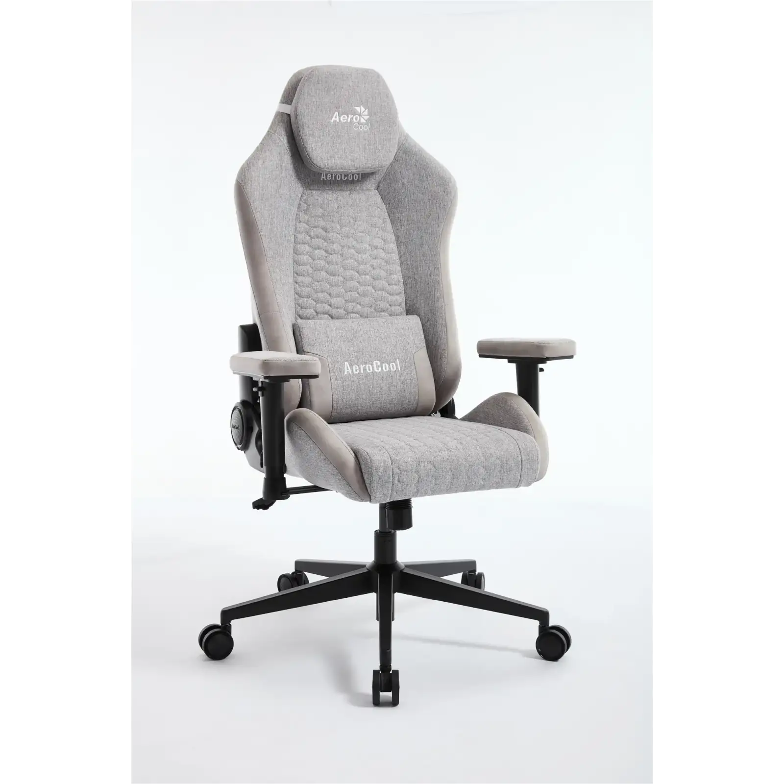 Кресло для геймеров AeroCool CROWN Loft Light Grey (ACGC-2052104.41) UA