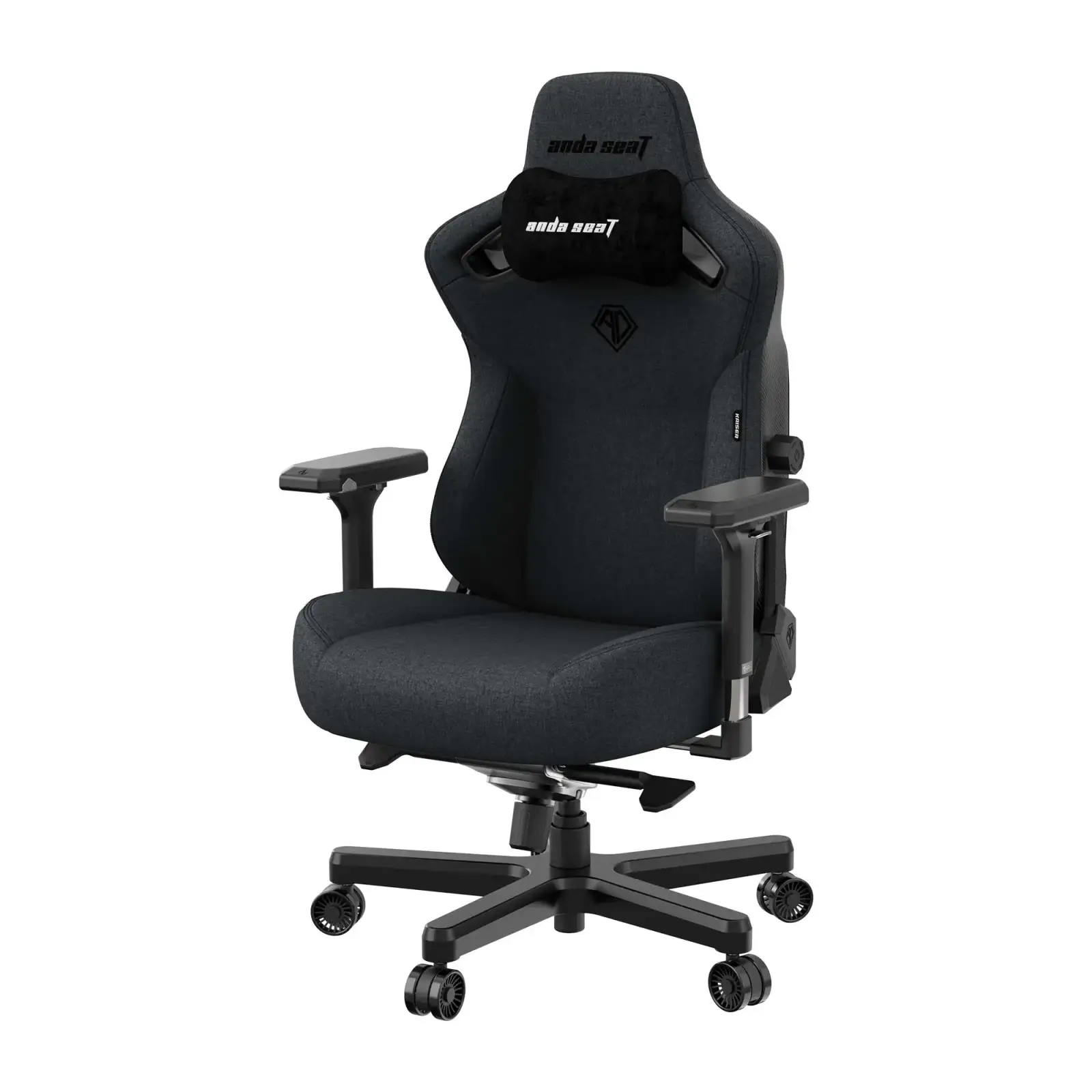 Крісло для геймерів Anda Seat Kaiser 3 Size XL Fabric Dark Gray (AD12YDC-XL-01-GB-CF) UA