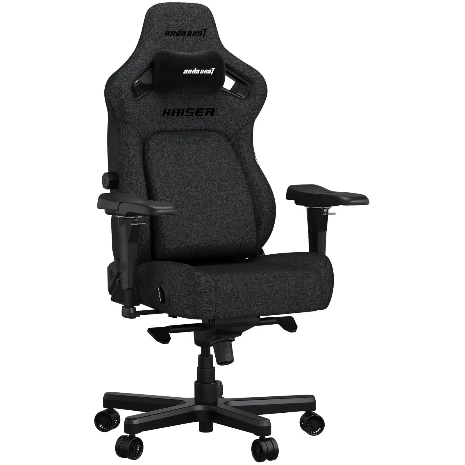 Крісло для геймерів Anda Seat Kaiser 4 Size L Dark Grey Fabric (AD12YDDC-L-20-GB-CF) UA
