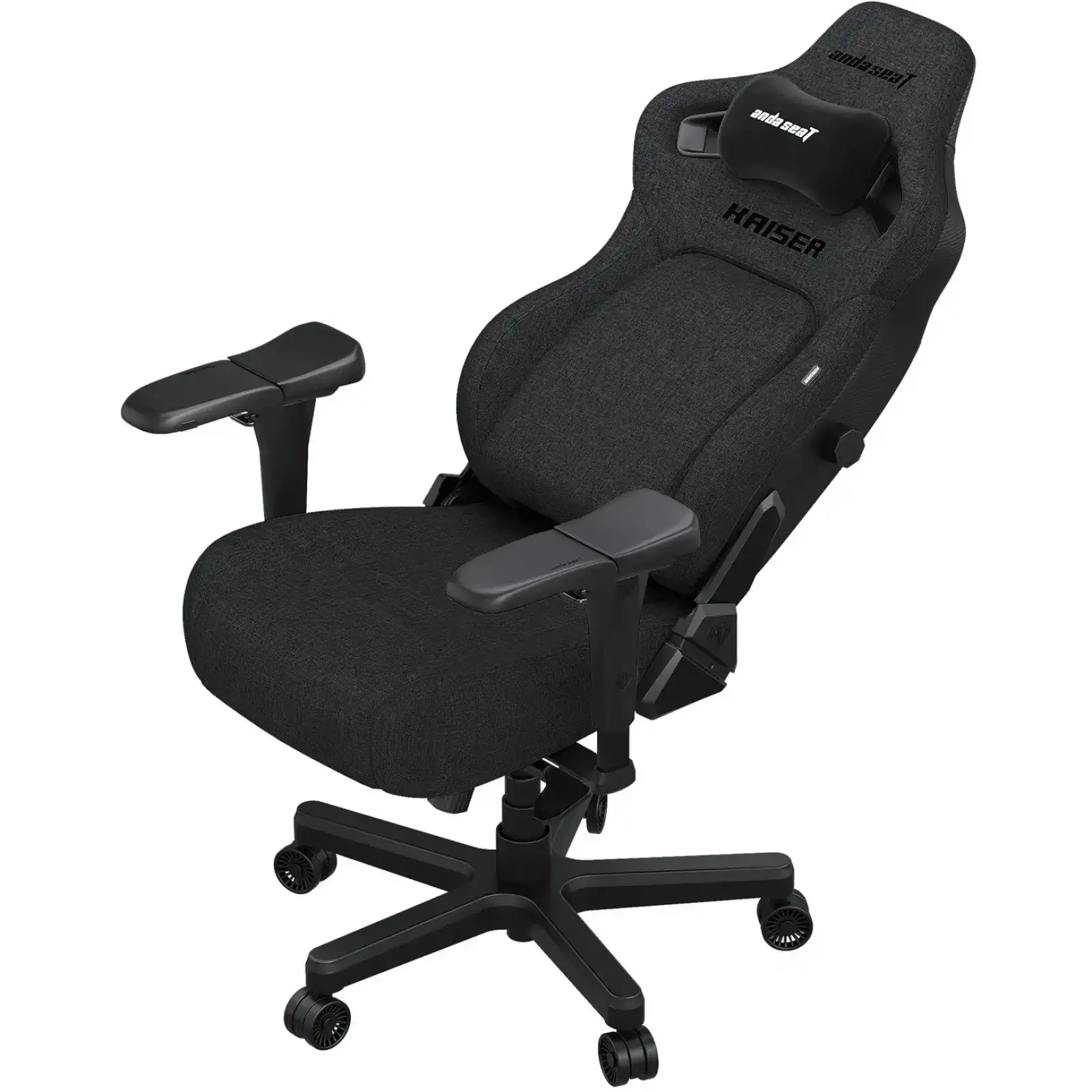 Крісло для геймерів Anda Seat Kaiser 4 Size L Dark Grey Fabric (AD12YDDC-L-20-GB-CF) UA