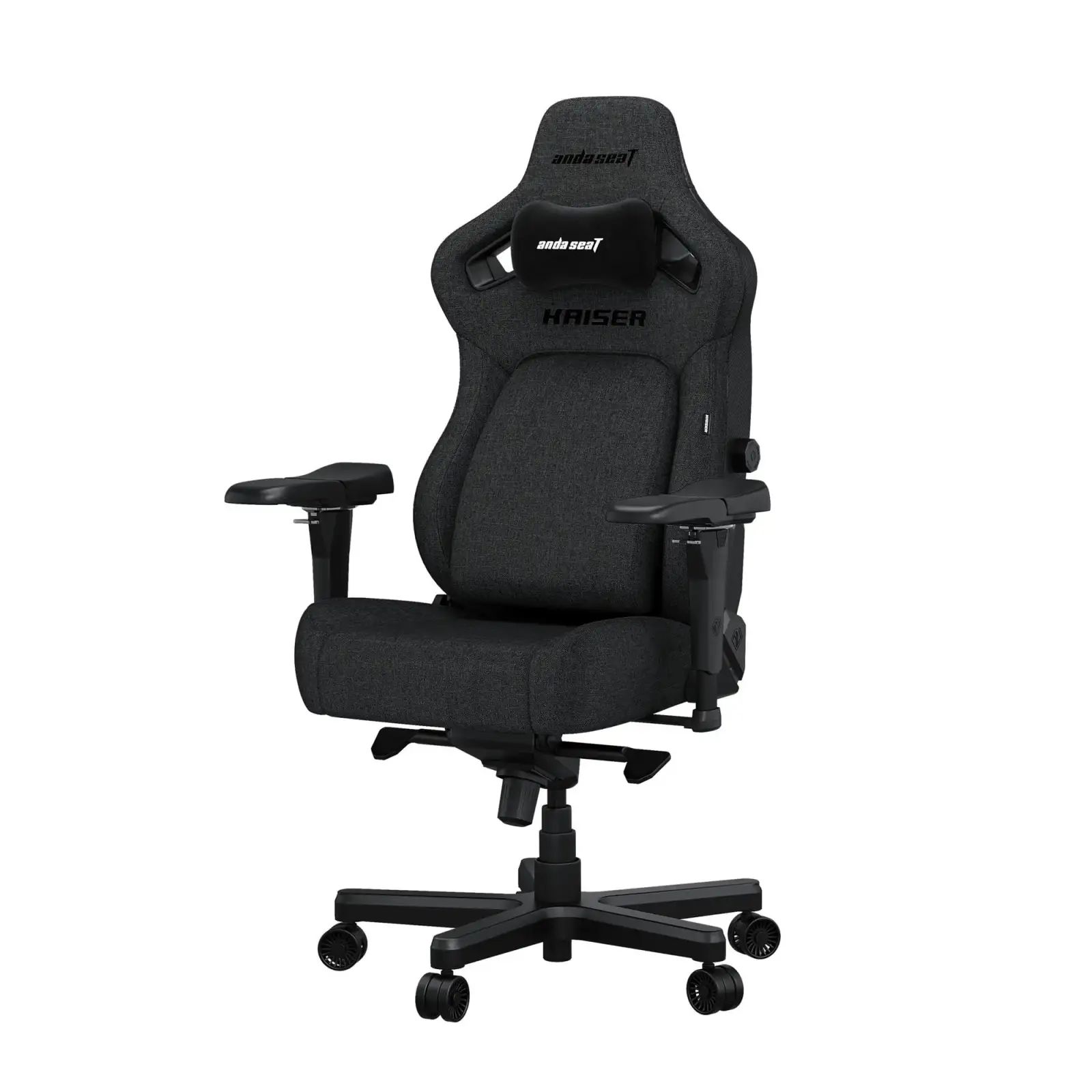 Крісло для геймерів Anda Seat Kaiser 4 Size L Dark Grey Fabric (AD12YDDC-L-20-GB-CF) UA