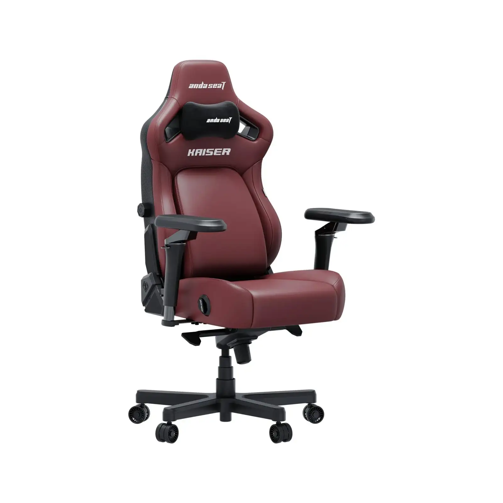 Кресло для геймеров Anda Seat Kaiser 4 V2 Size XL PVC Maroon (AD12YDDC-XLL-20-A-PV/C-03) UA