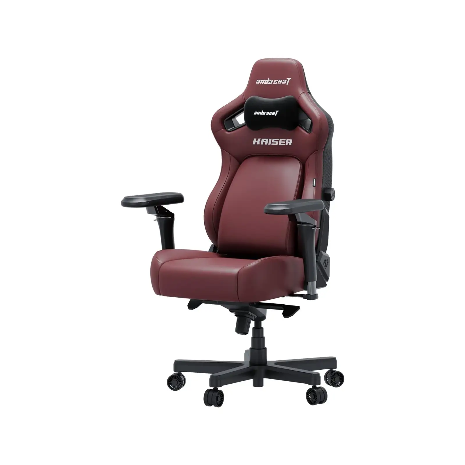 Кресло для геймеров Anda Seat Kaiser 4 V2 Size XL PVC Maroon (AD12YDDC-XLL-20-A-PV/C-03) UA