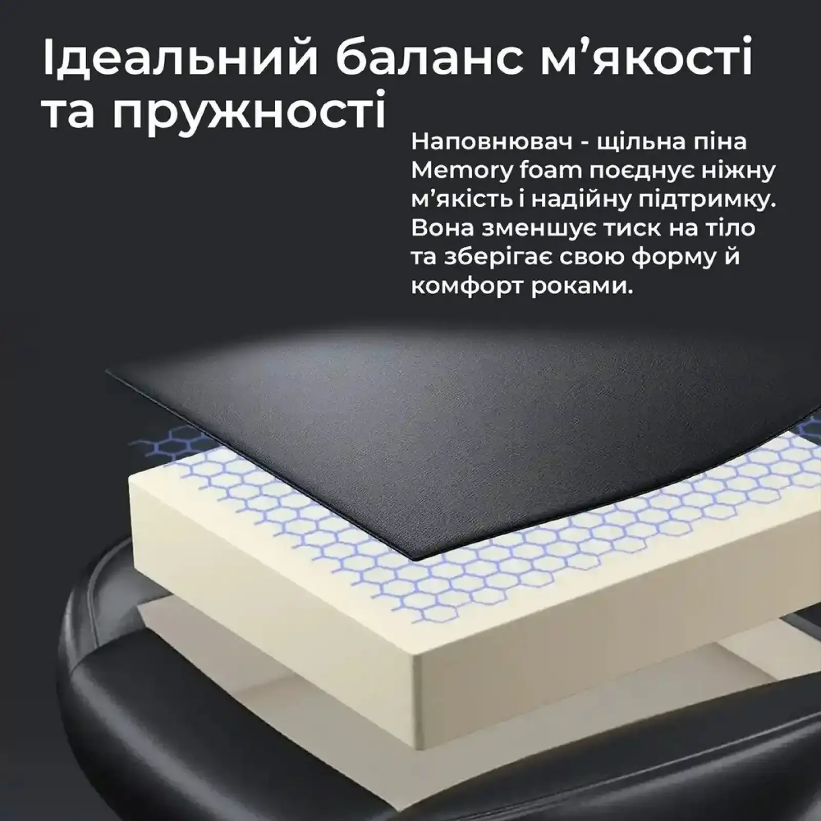 Крісло для геймерів Anda Seat Kaiser 4 V2 Size XL PVC Gray Fabric (AD12YDDC-XLL-20-G-CF-03) UA