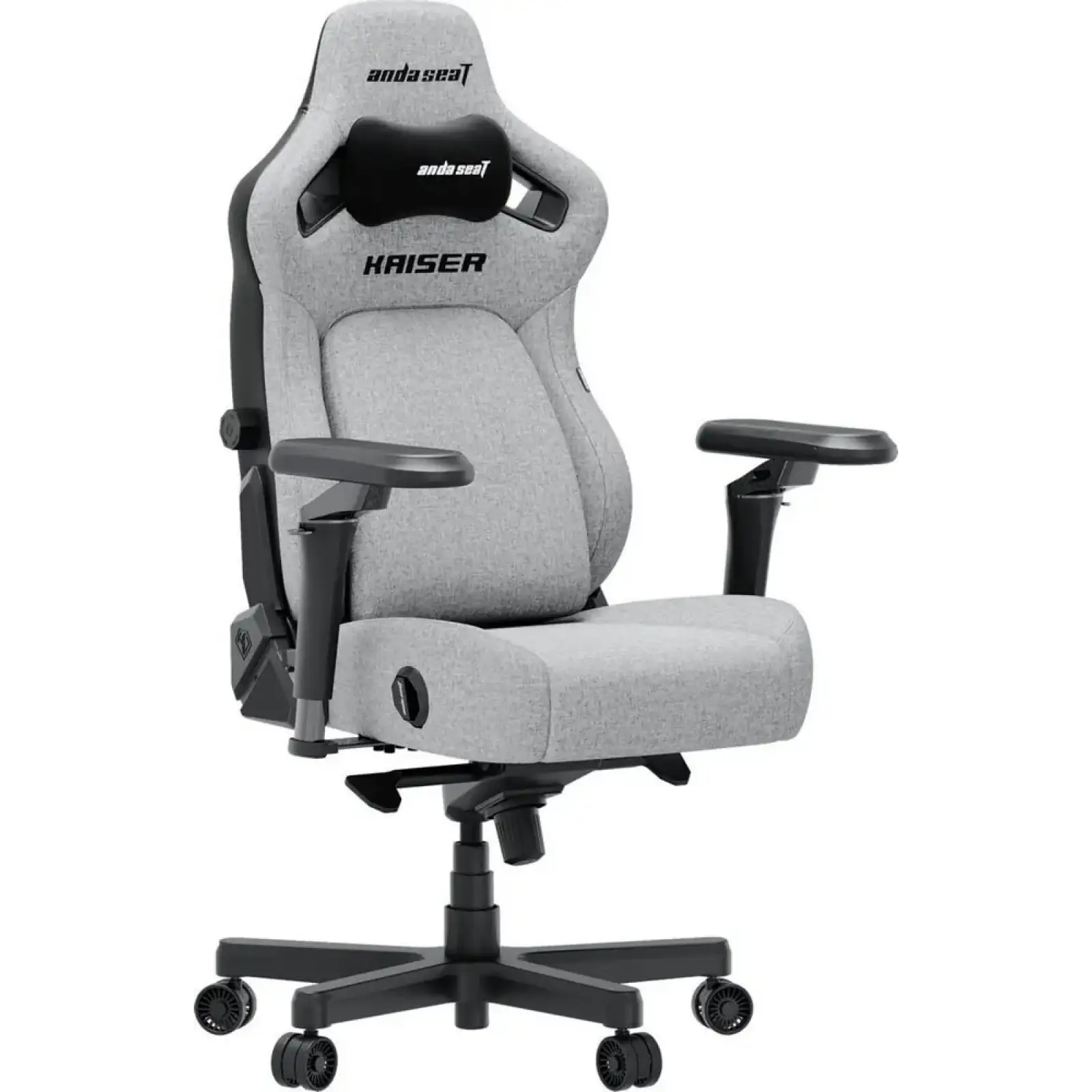 Крісло для геймерів Anda Seat Kaiser 4 V2 Size XL PVC Gray Fabric (AD12YDDC-XLL-20-G-CF-03) UA