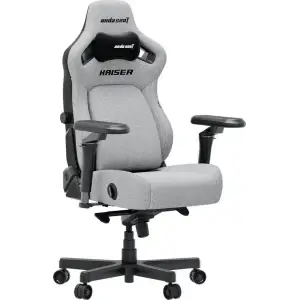 Крісло для геймерів Anda Seat Kaiser 4 V2 Size XL PVC Gray Fabric (AD12YDDC-XLL-20-G-CF-03) UA