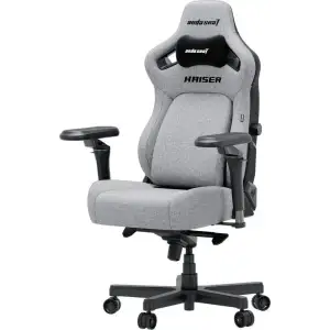 Крісло для геймерів Anda Seat Kaiser 4 V2 Size XL PVC Gray Fabric (AD12YDDC-XLL-20-G-CF-03) UA