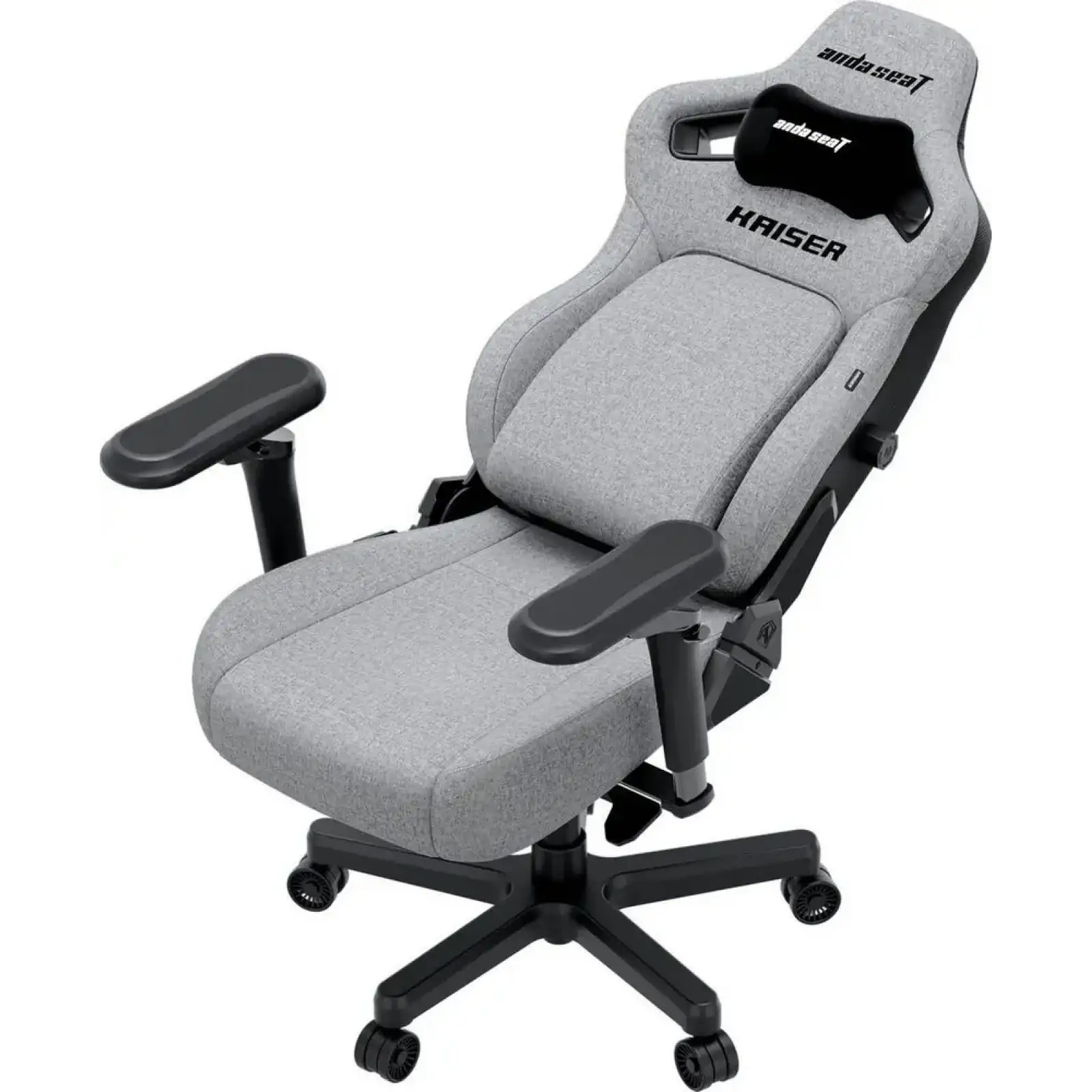 Крісло для геймерів Anda Seat Kaiser 4 V2 Size XL PVC Gray Fabric (AD12YDDC-XLL-20-G-CF-03) UA