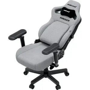 Крісло для геймерів Anda Seat Kaiser 4 V2 Size XL PVC Gray Fabric (AD12YDDC-XLL-20-G-CF-03) UA