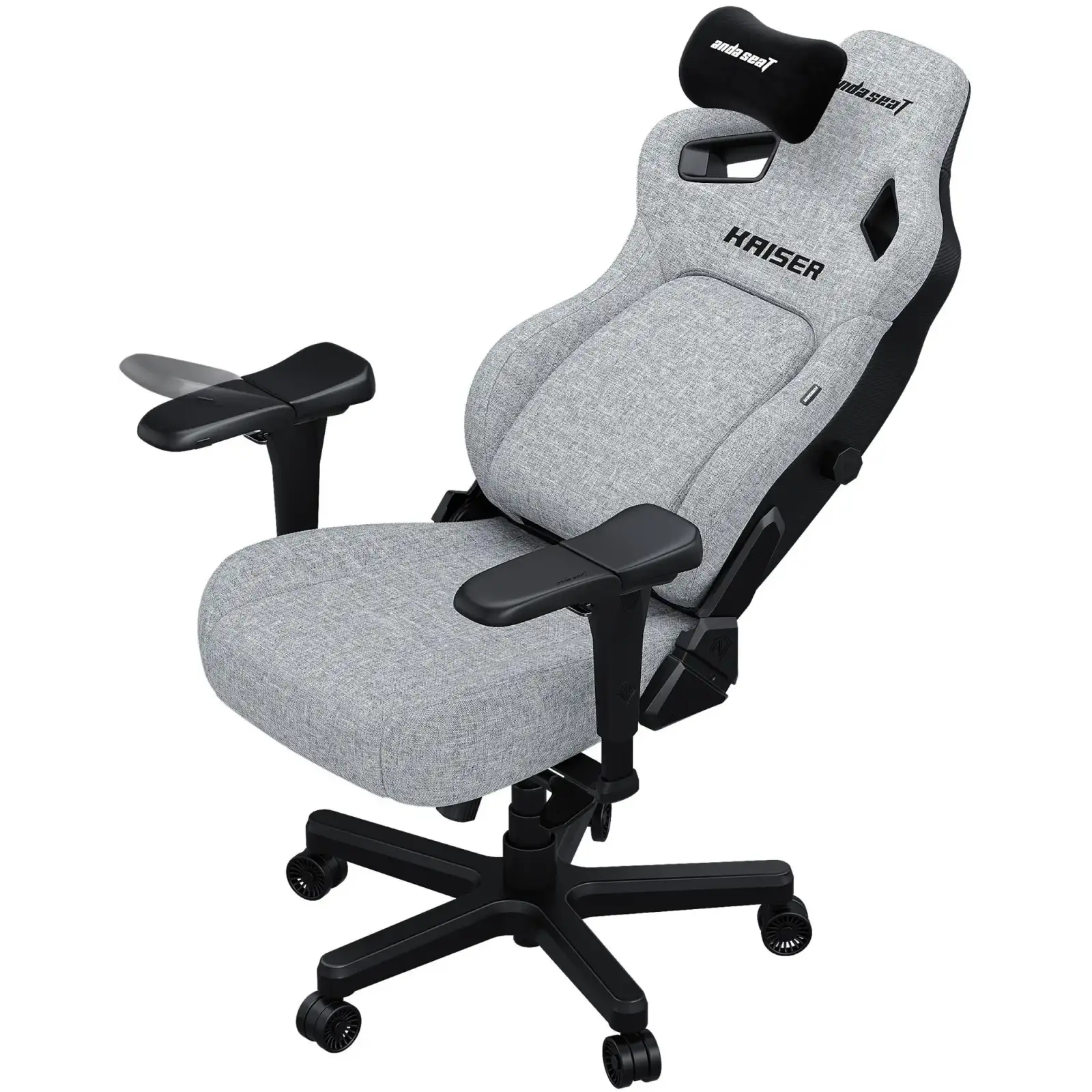 Крісло для геймерів Anda Seat Kaiser 4 Size XL Fabric Gray (AD12YDDC-XLL-20-G-CF) UA