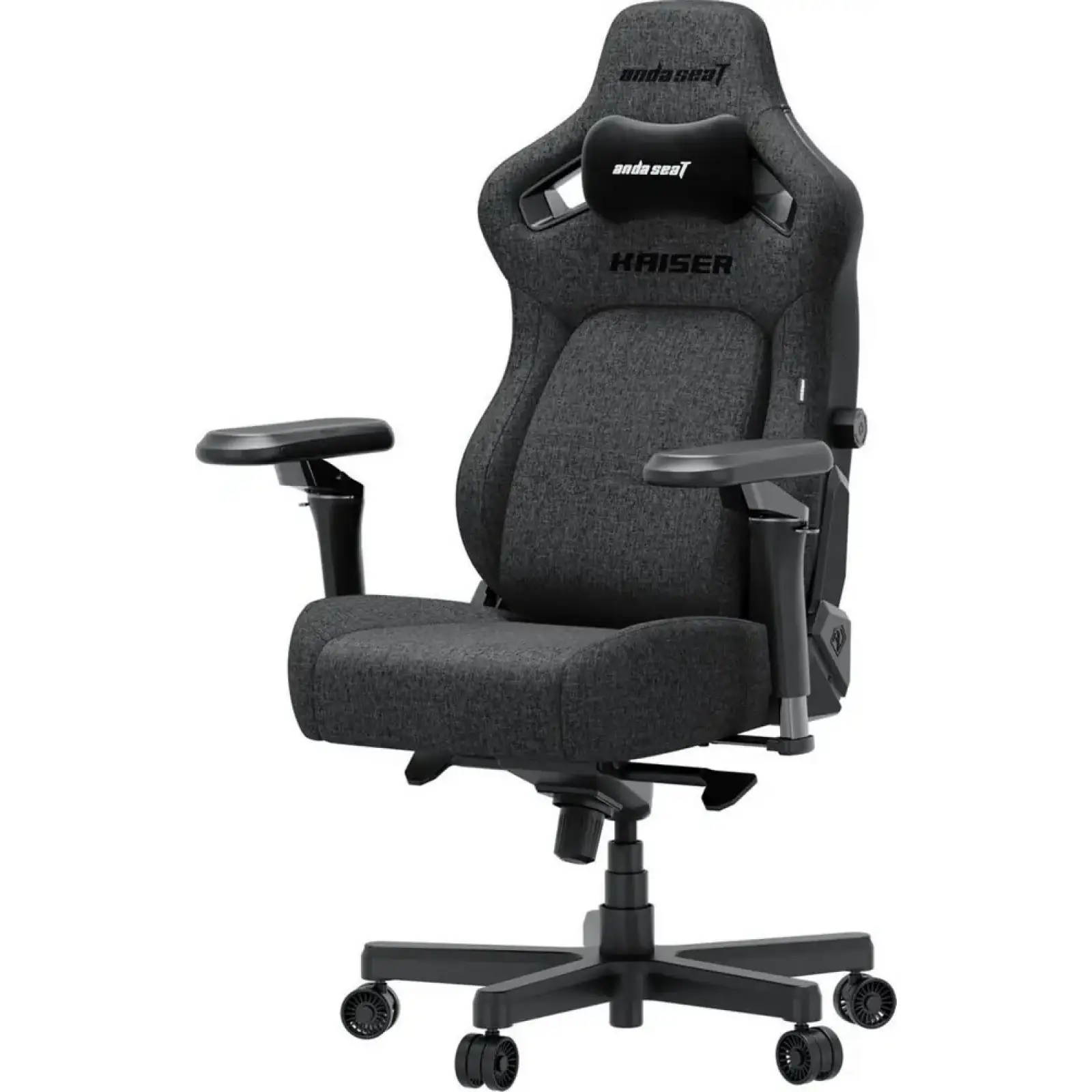 Крісло для геймерів Anda Seat Kaiser 4 V2 Size XL PVC Dark Gray Fabric (AD12YDDC-XLL-20-GB-CF-03) UA
